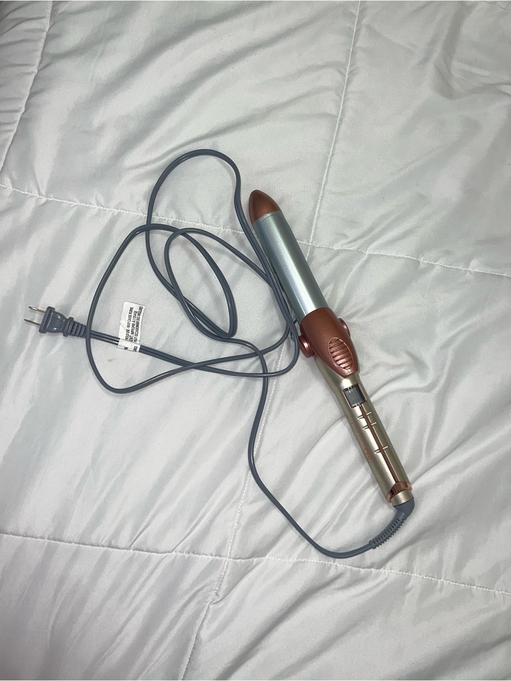 Conair Infiniti Pro Rose Gold Curling Iron Hair Hot Tool Styling Accessory